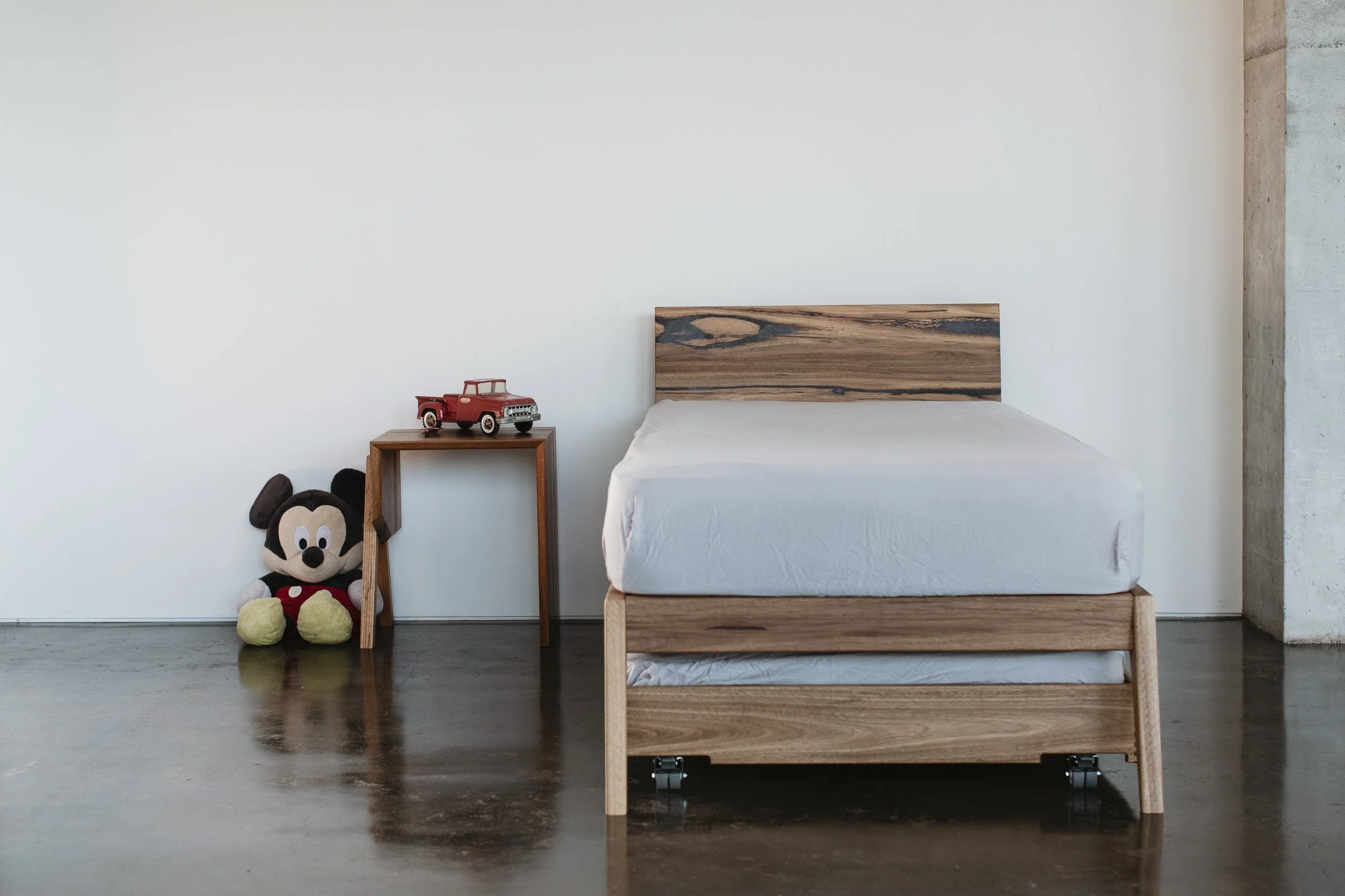 Trudle Bed handmade by Leaf Furniture