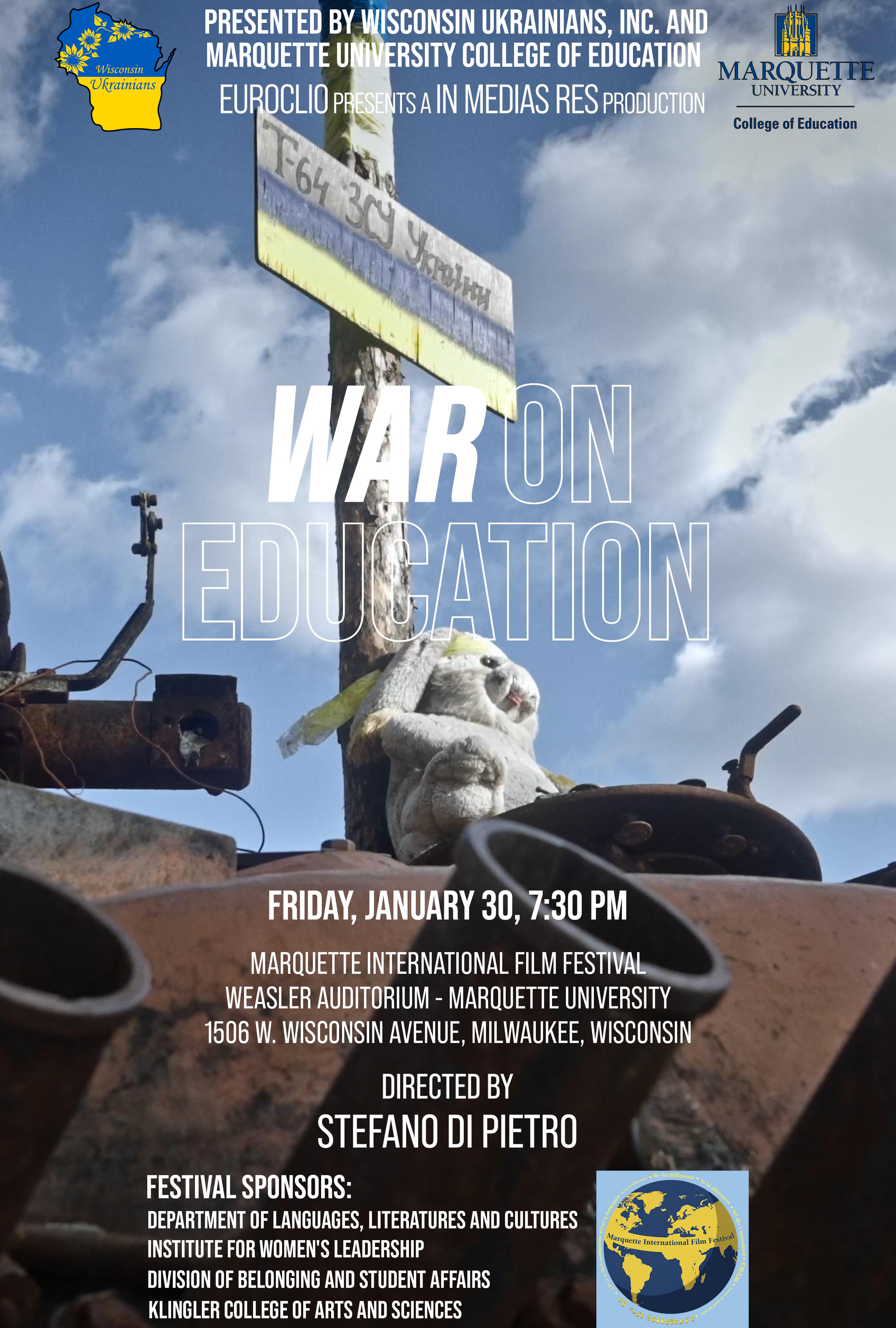 War on Education - Film Screening