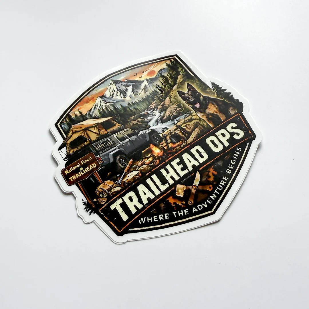 TO "Logo" Sticker - 4x4"