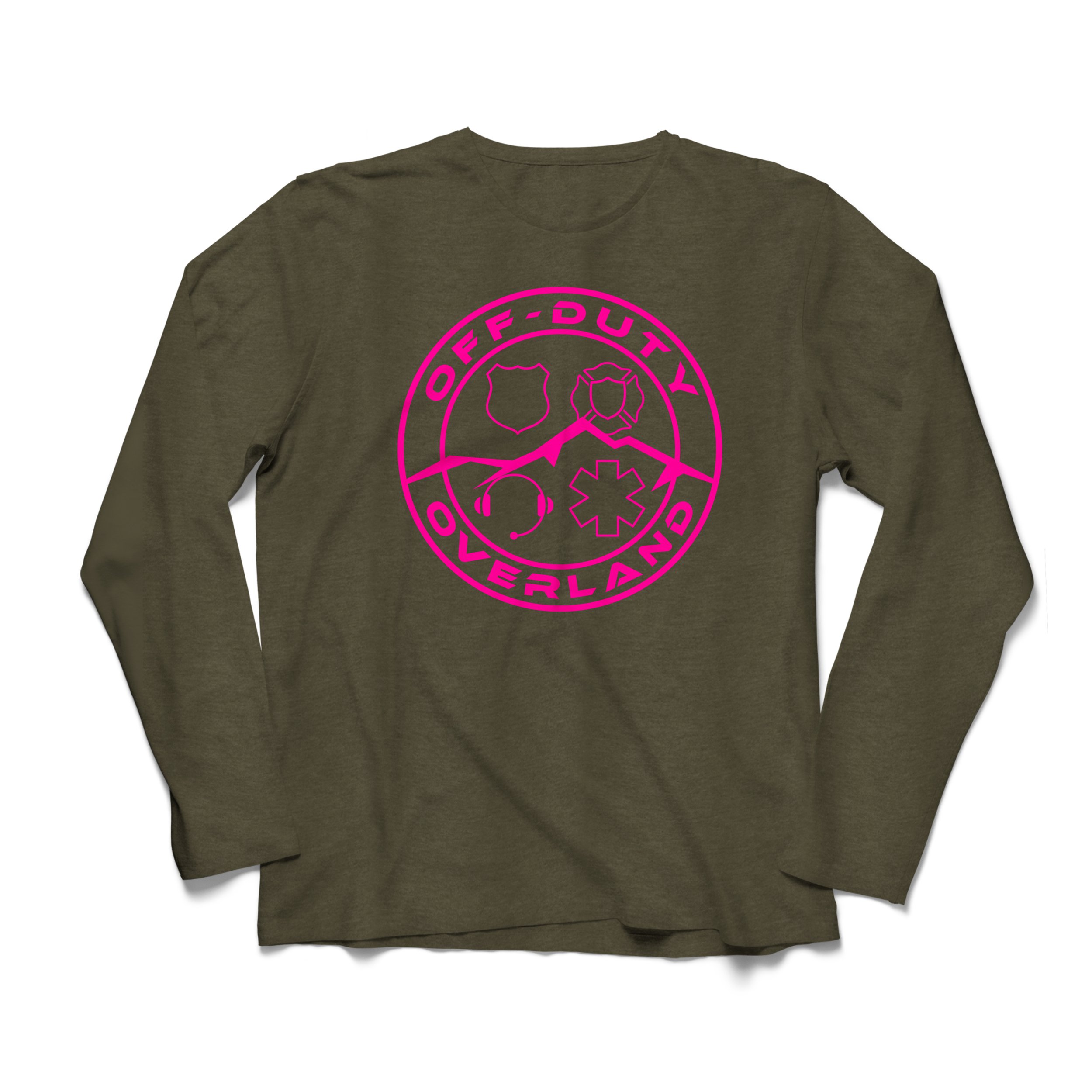 ODO-PinkLogo_LSTee-MilitaryGreen.jpg