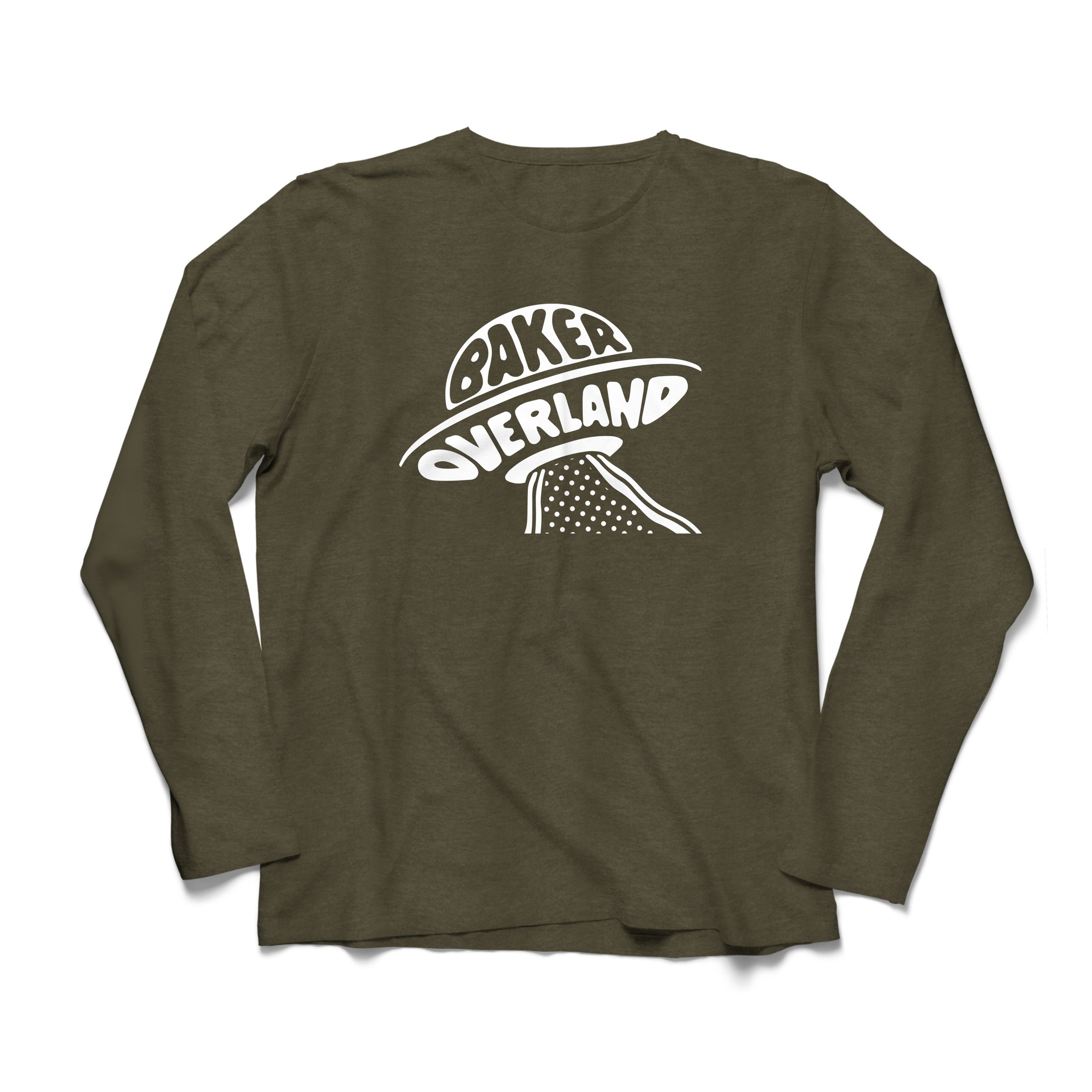 BAKER "White UFO" LS Tee