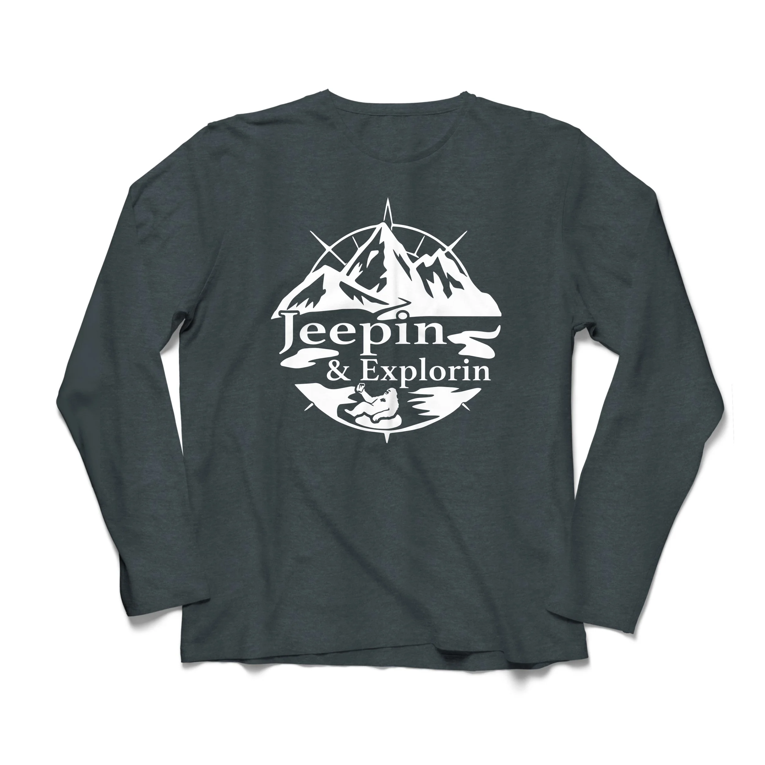 JE "White Logo" LS Tee