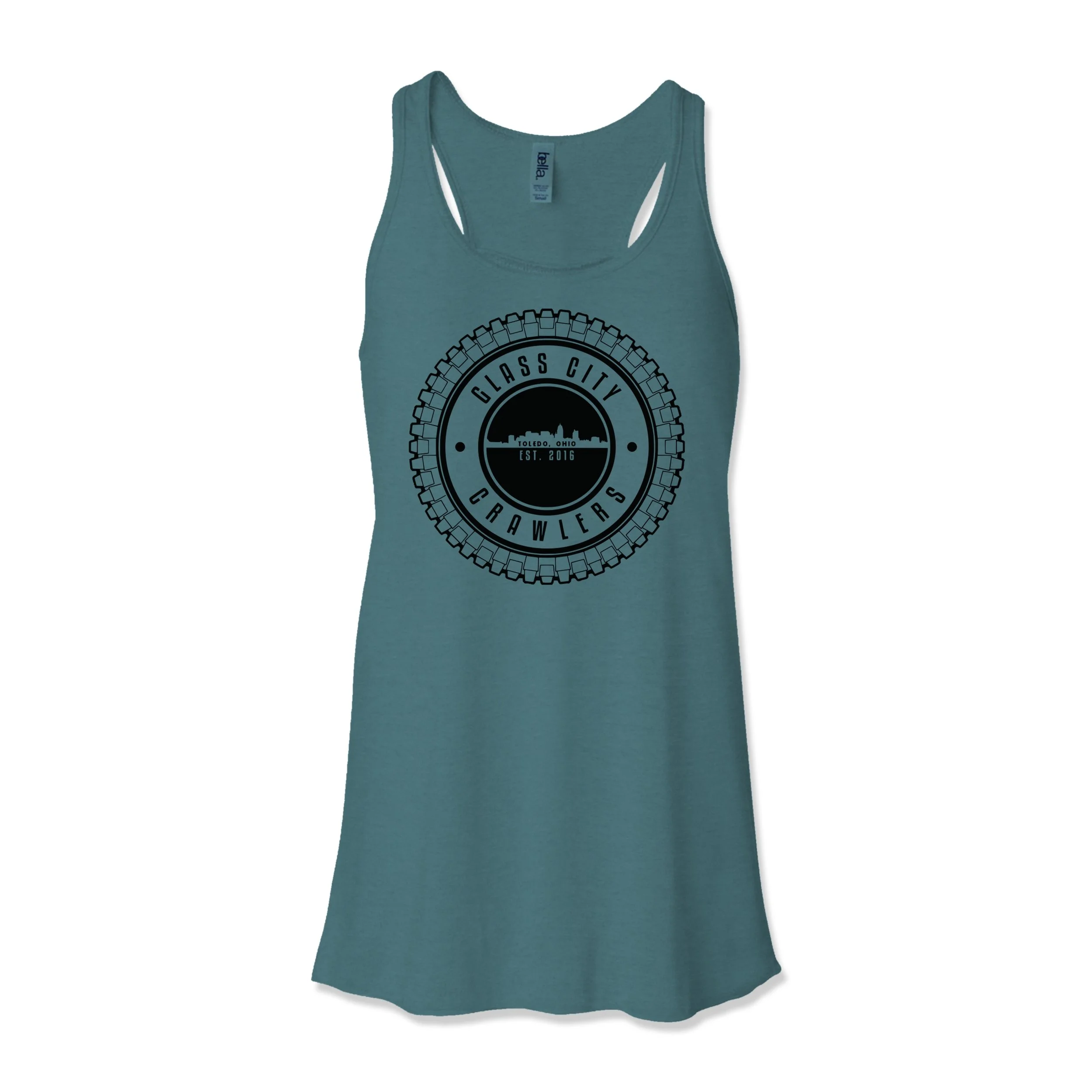 GCC "Black Logo" Racerback Tank