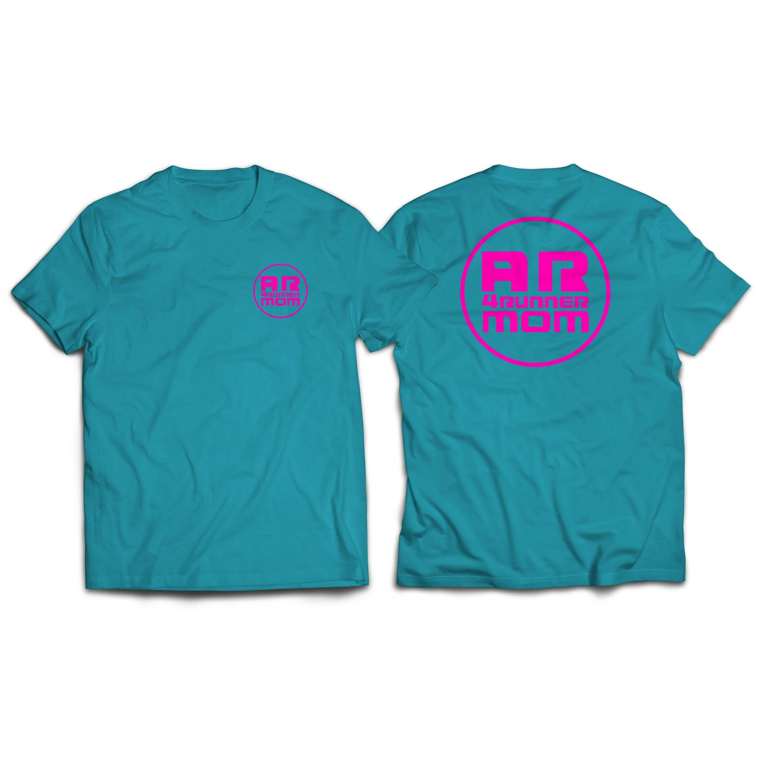 A4RM-PinkLogo_Tshirt-BondiBlue.jpg
