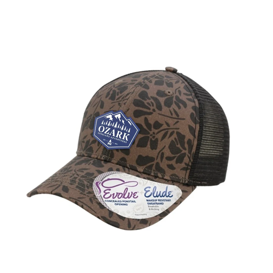 OOA-LogoHat-WovenLogo-PonyTailHat-ChocolateFloral.jpg