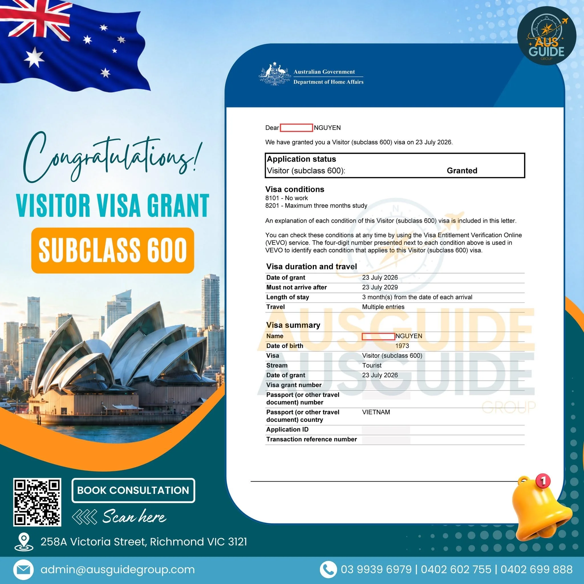 FAMILY REUNION MADE POSSIBLE – VISITOR VISA GRANTED.jpg