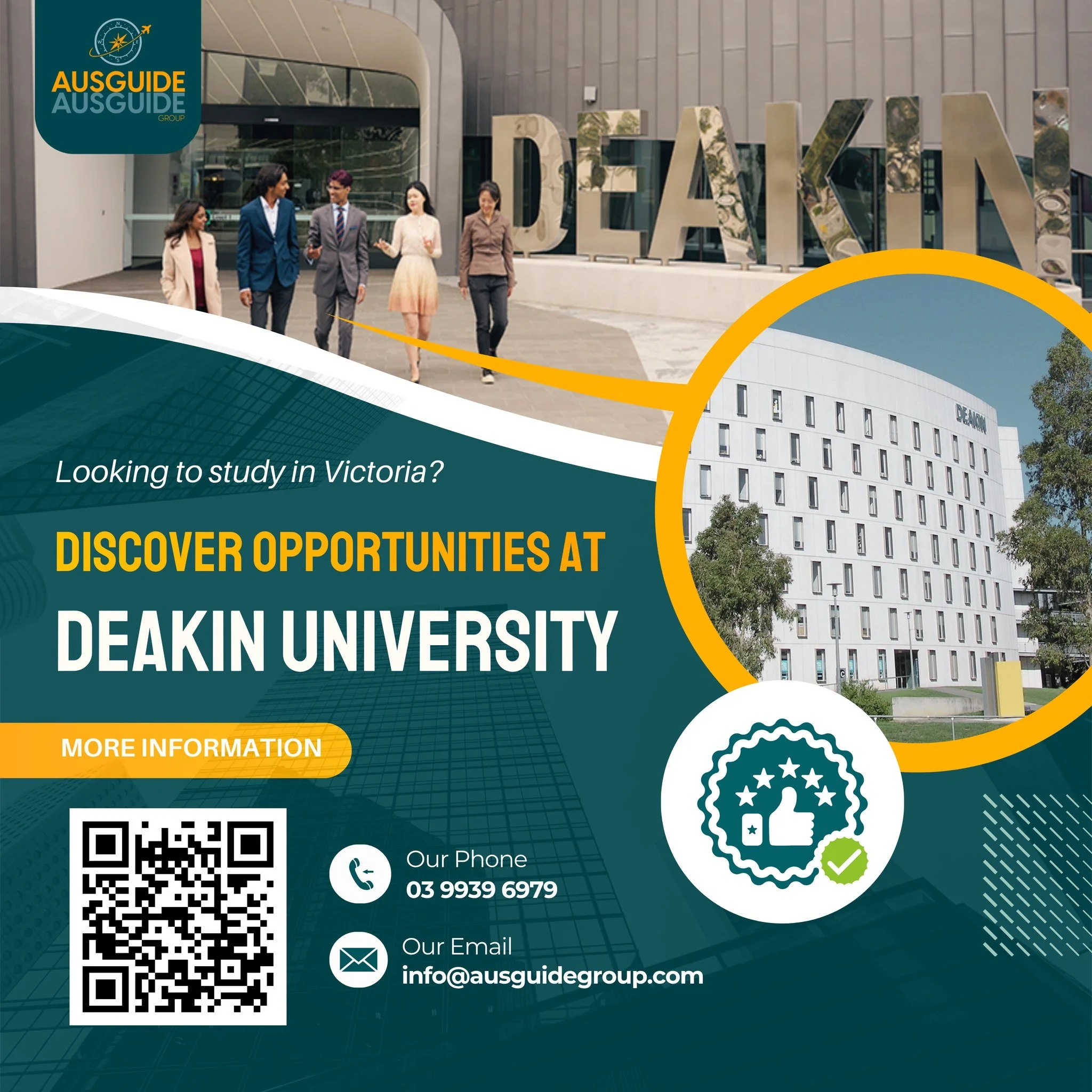 LOOKING TO STUDY IN VICTORIA? DISCOVER DEAKIN UNIVERSITY OPPORTUNITIES