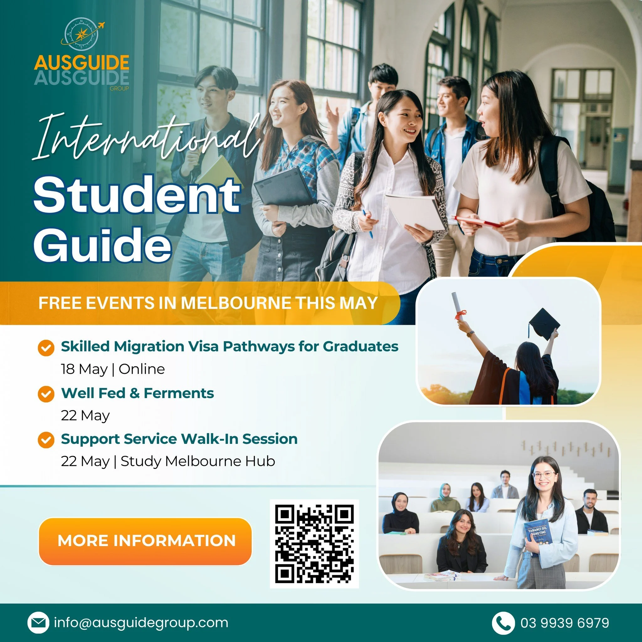 INTERNATIONAL STUDENT GUIDE – FREE EVENTS IN MELBOURNE THIS MAY