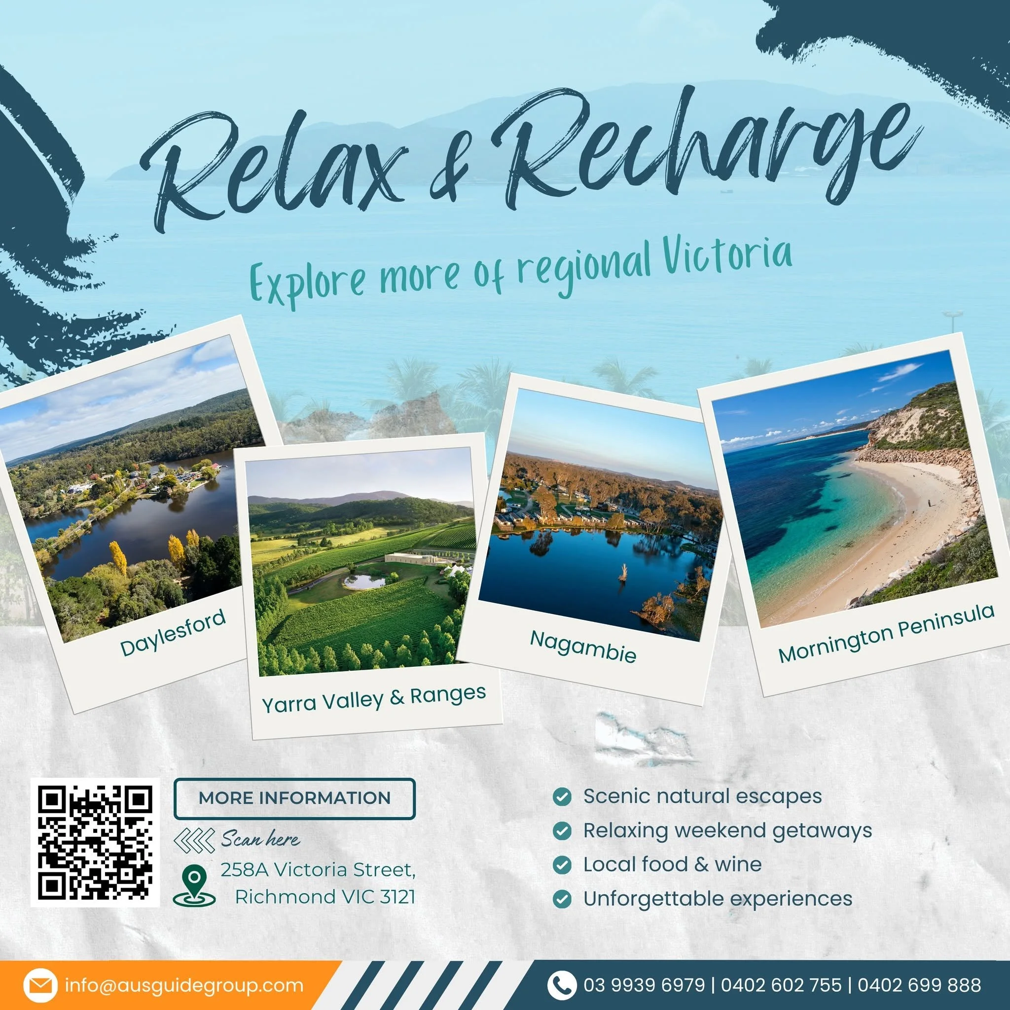 RELAX &amp; RECHARGE – EXPLORE MORE OF REGIONAL VICTORIA  