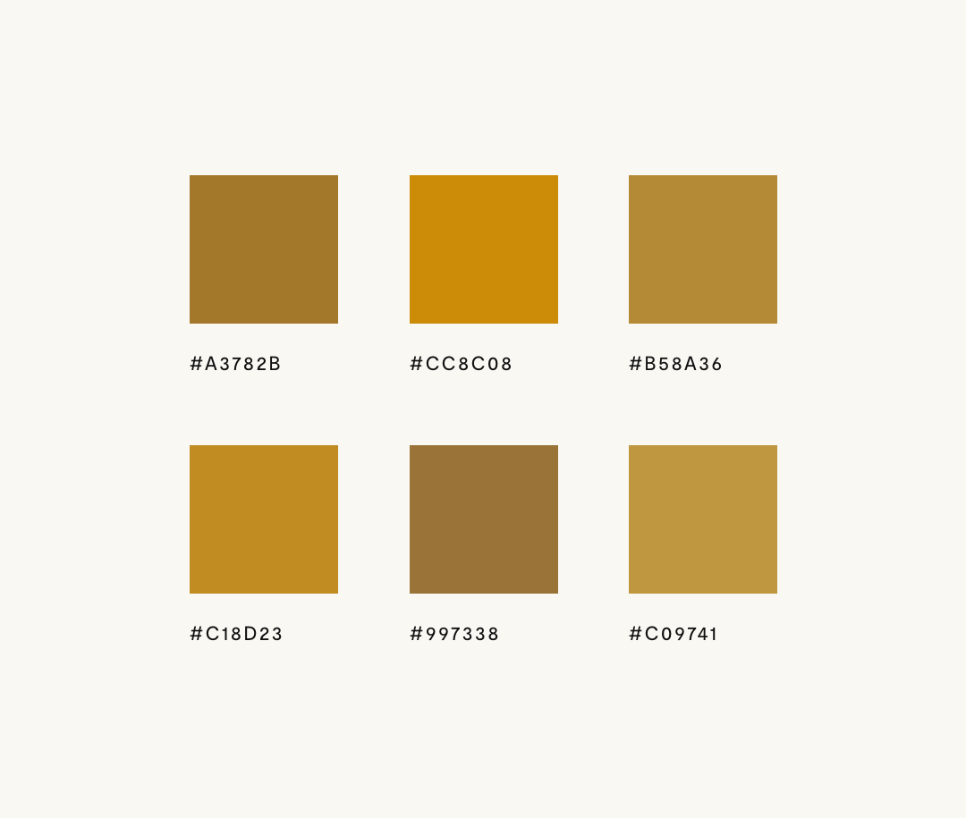 Color Story: Gold — Wayfarer Design Studio
