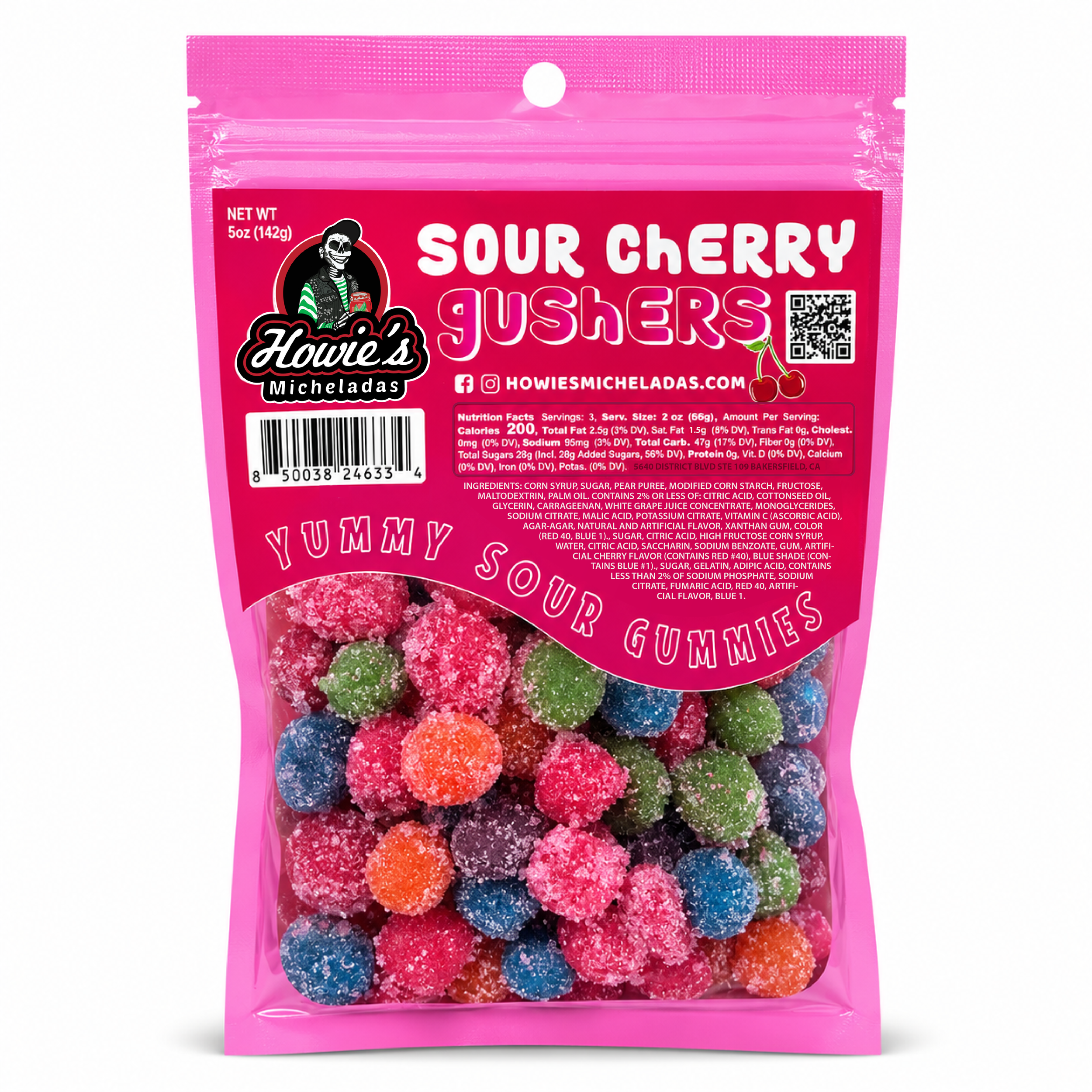 Sour Cherry Gushers 5 oz