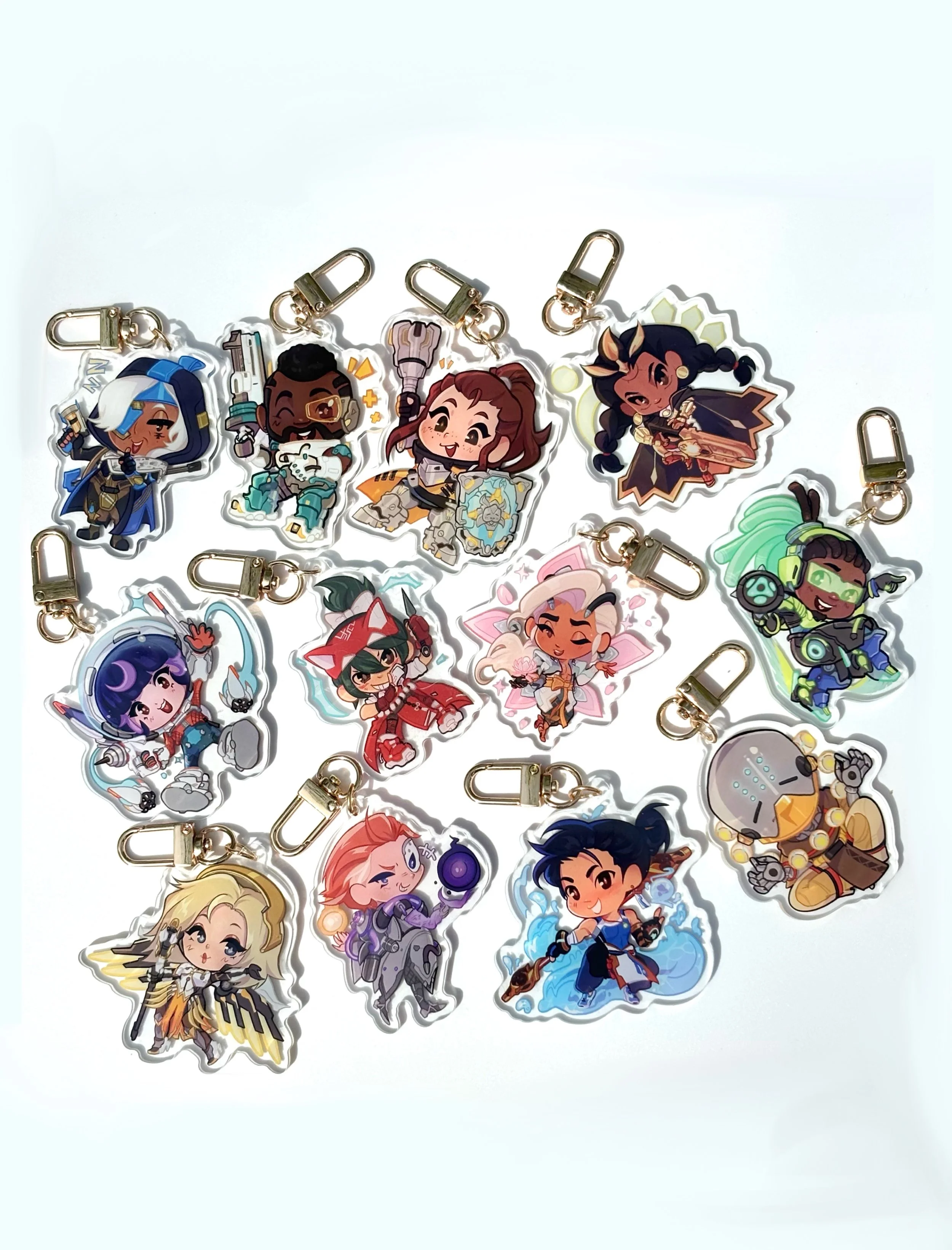 [OW] Little Heroes Acrylic Charms