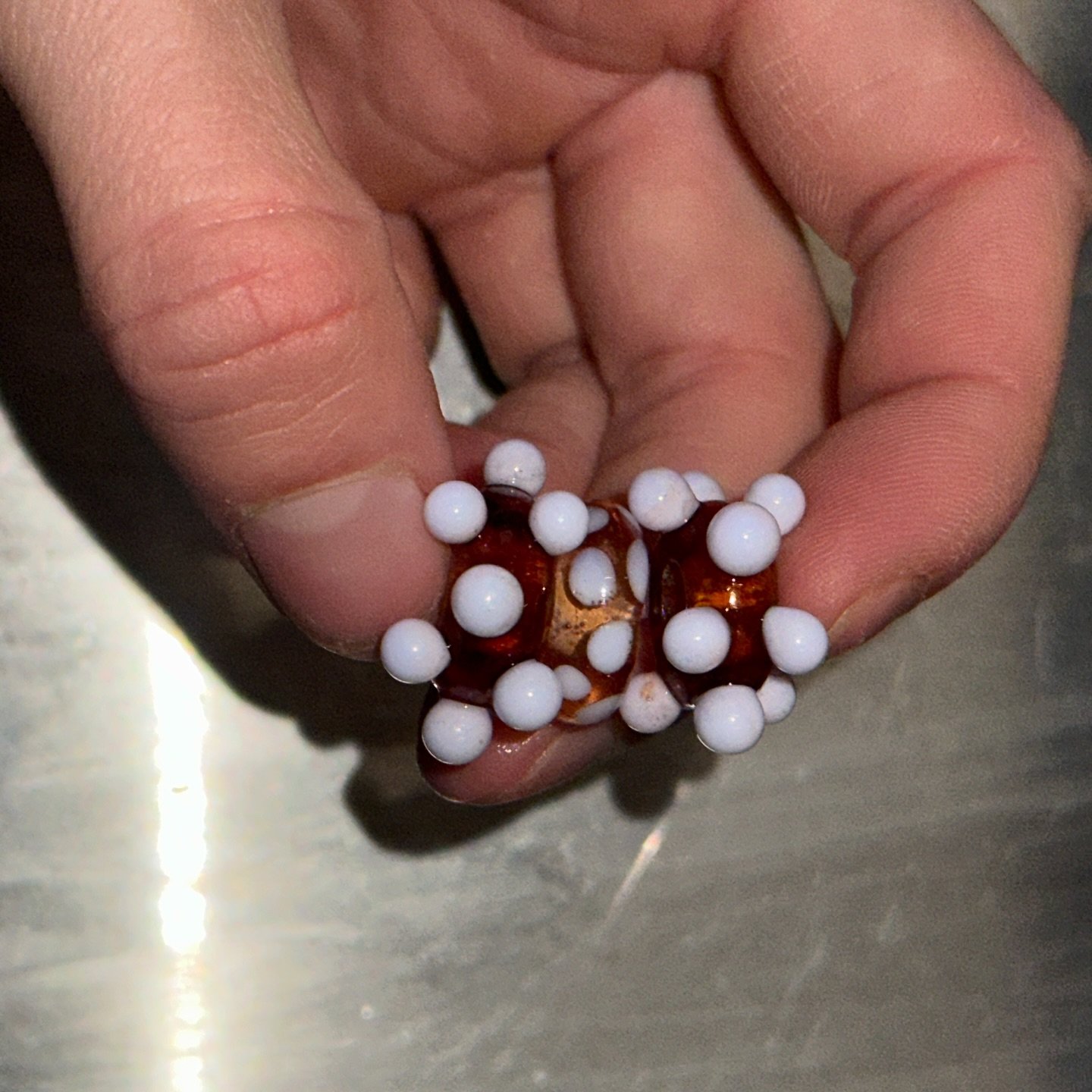 BEADS I&rsquo;VE MADE! // back lampworking this week, my fav 💚 // I&rsquo;ve been working on some newness for spring so sorry for being mega quiet atm my brain is in use 💚