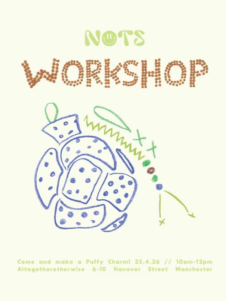 COME AND PLAY // New workshop date added for our puffy charms 💚 // 25th April 10-12 link in bio 💐