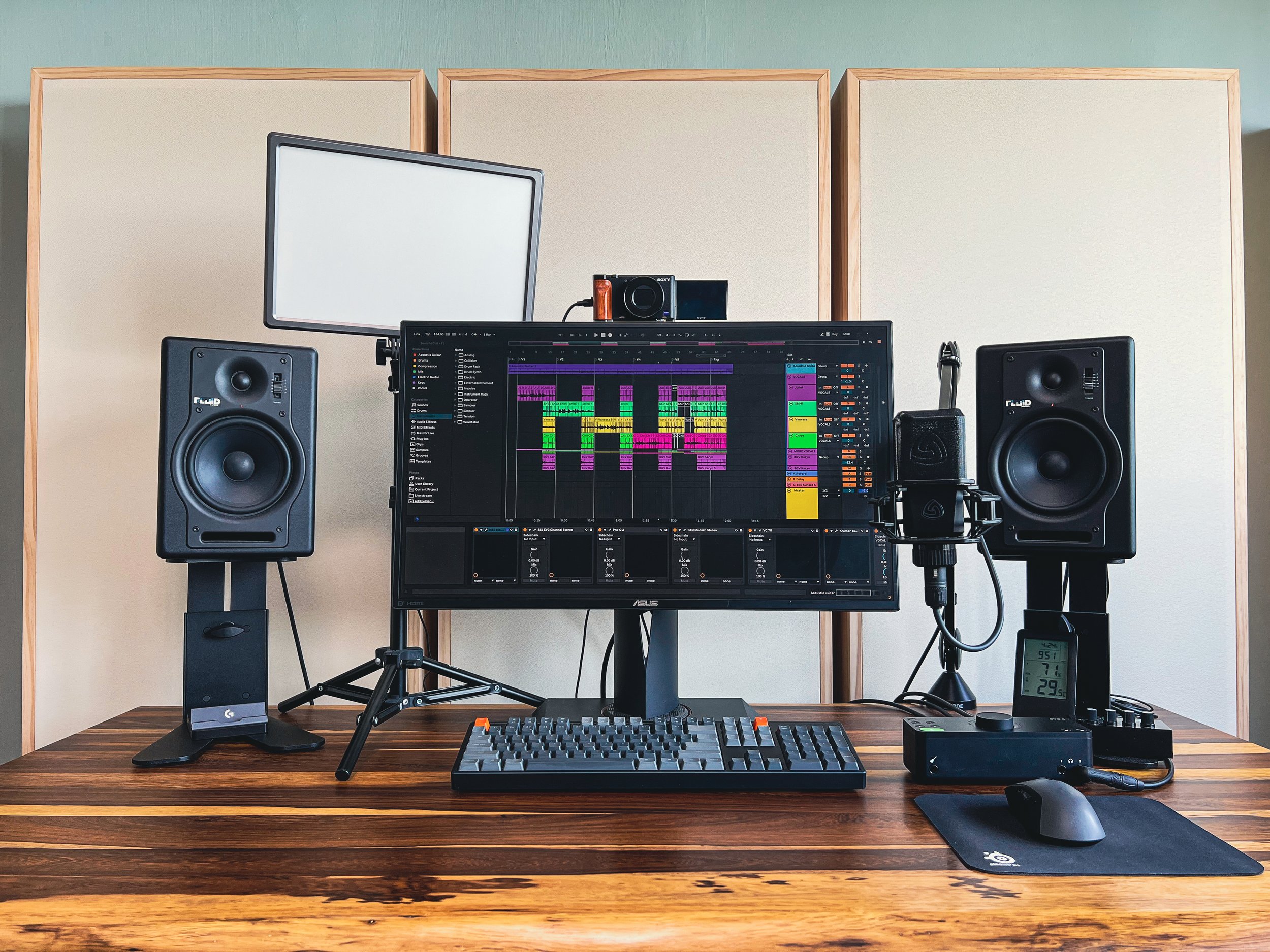 Home studio vs Pro studio  Professional recording studio setup