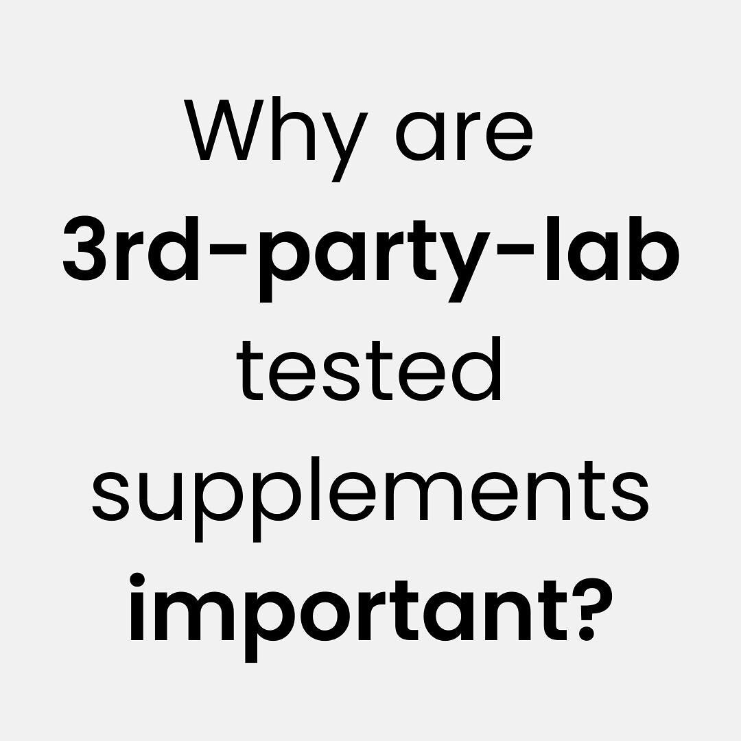 Quality matters! 💯 That's why we put our supplements to comprehensive tests in 3rd-party labs. 🔬

Our products undergo rigorous testing to ensure they meet the highest standards of purity, potency, and safety. You can trust that what's on our label