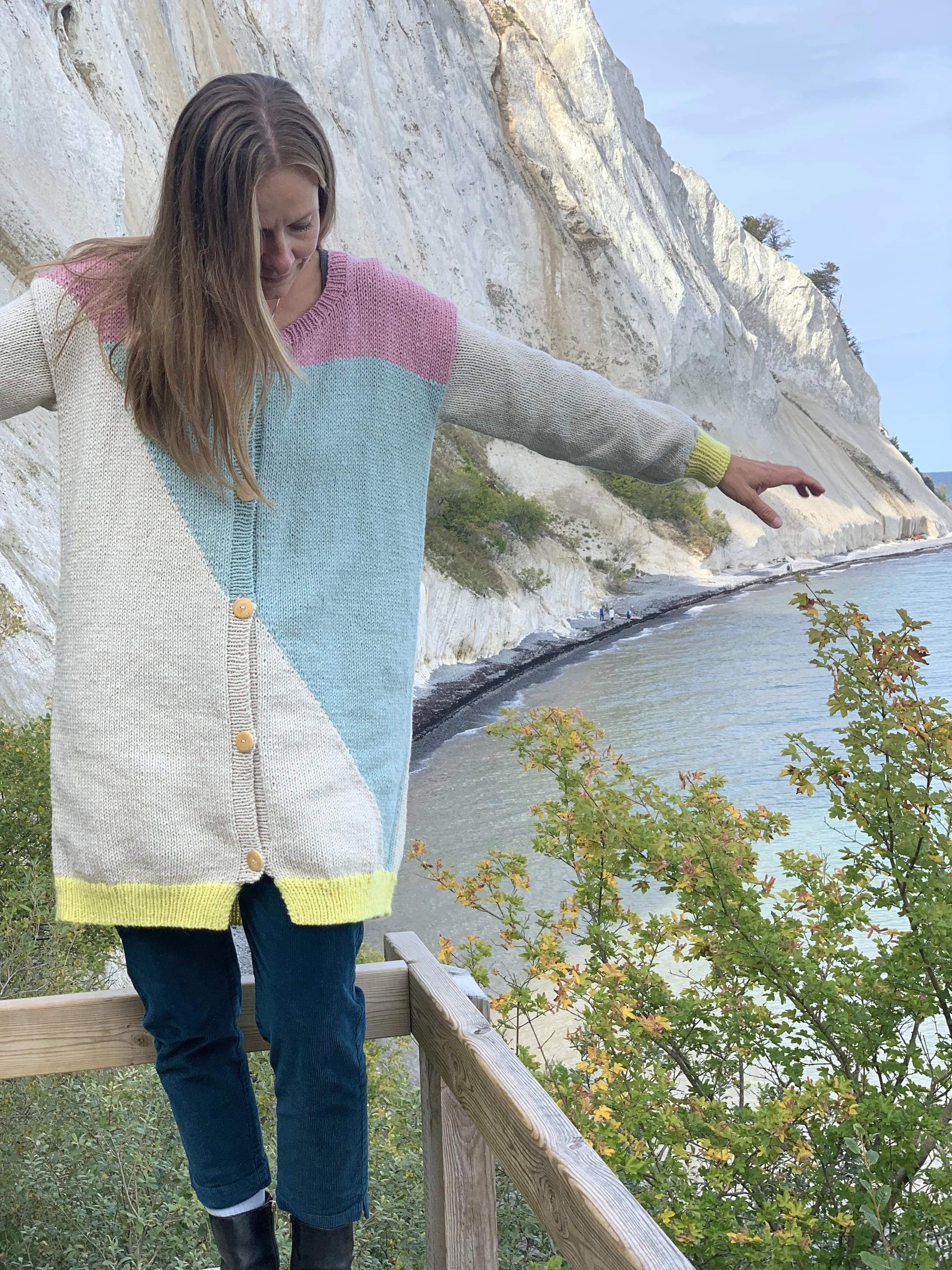 MØNSTRIK nr. 05 -Klinten og Havet // Udsyn fra Holgers kig -strikkekit