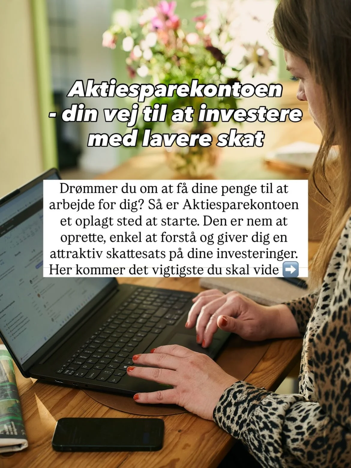 Mange har h&oslash;rt om Aktiesparekontoen, men f&aelig;rre ved faktisk, hvor enkel den er at komme i gang med🌱
Hvis du gerne vil investere langsigtet og samtidig udnytte en af de mest attraktive kontotyper for private investorer i Danmark, er den v