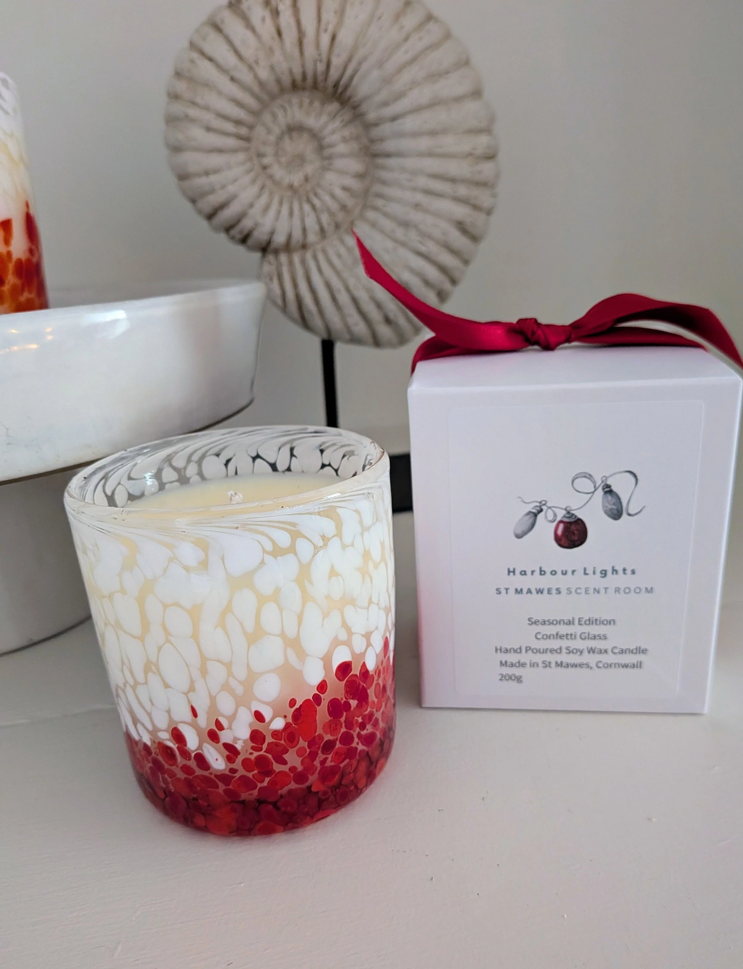 Harbour Lights Confetti Glass Candle