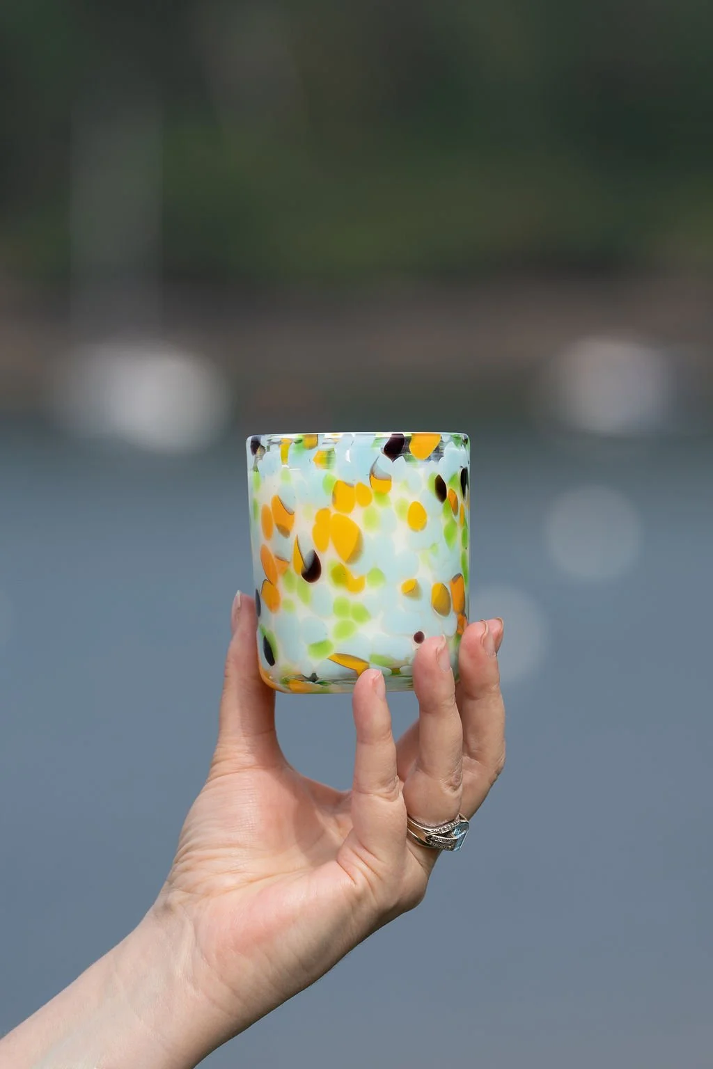 Freshwater Citrus Glass Candle