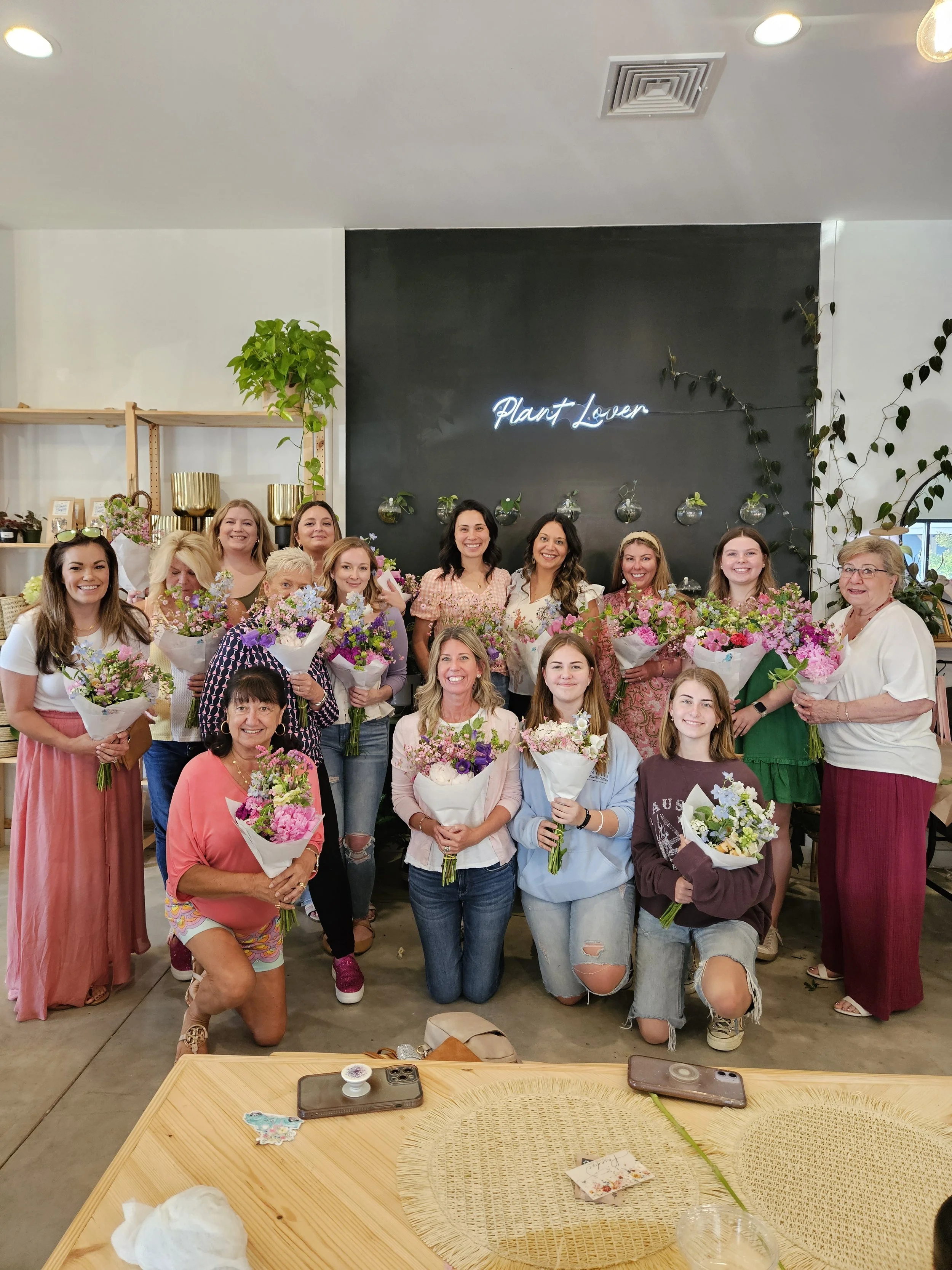 Mother's Day Bouquet Bar Saturday May 9th 5pm