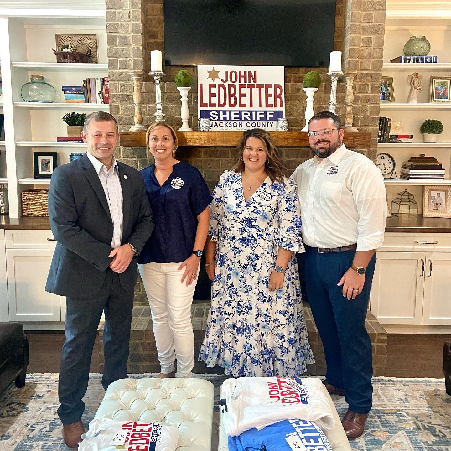 What a great way to kickoff our COUNTDOWN TO ELECTION DAY! Lisa and I were truly humbled and overwhelmed by the turnout at last night&rsquo;s fundraiser. Thank you to Megan and Clayton Legear for hosting us in your beautiful home, Stacey Inlow for yo