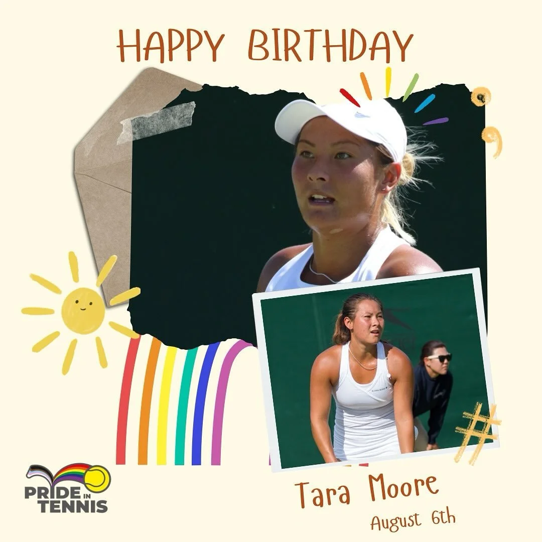 Happy birthday to @taramoore92 🎂🎉

Wishing you all the best and happiness 😊 💪

#PrideInTennis #InclusionMatters
