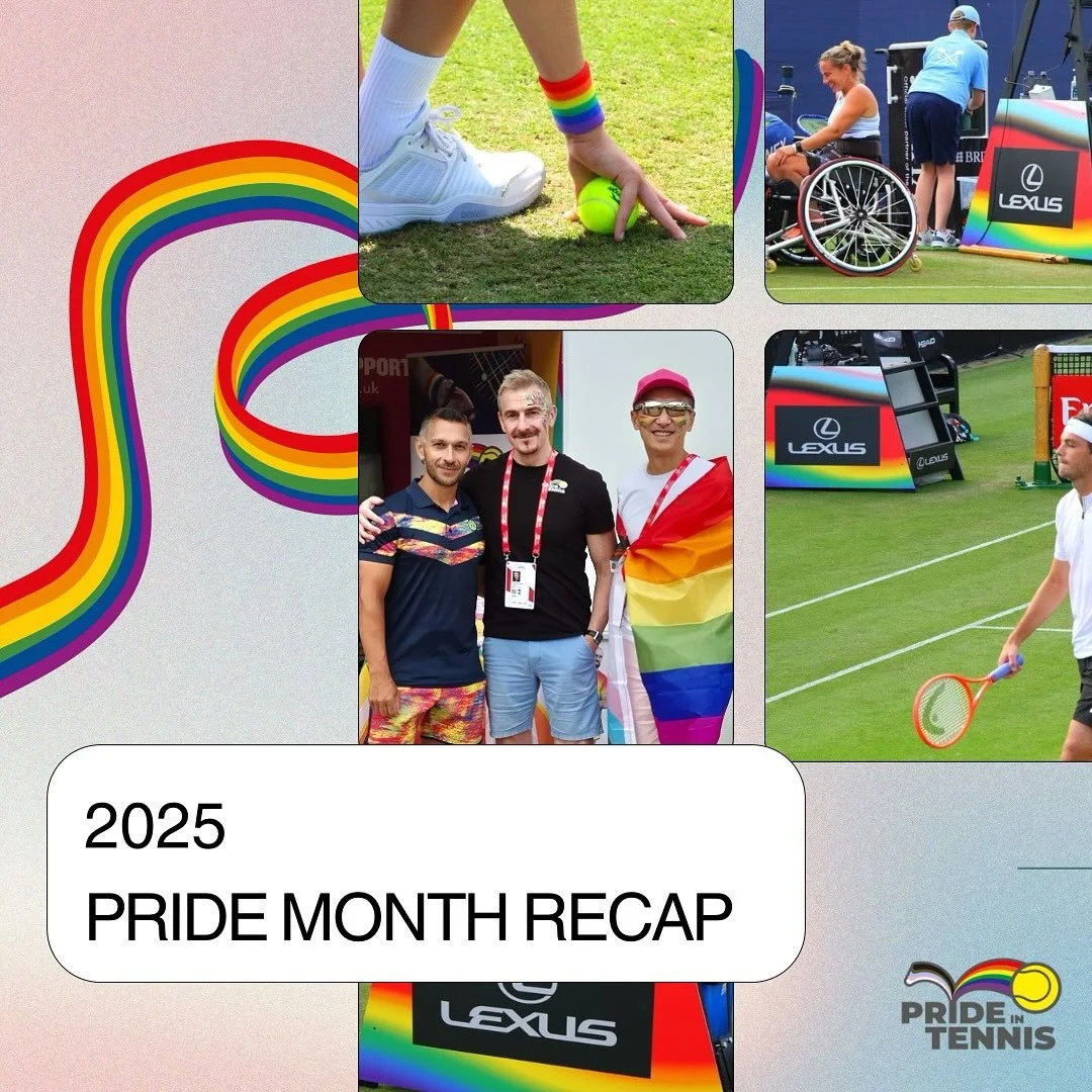 🌈🎾 What a month! As #PrideMonth comes to a close, we&rsquo;re still feeling the love, energy, and joy from our amazing Friday celebrations. Thank you to every player, volunteer, and supporter who made #PrideDayFriday unforgettable. You are the reas