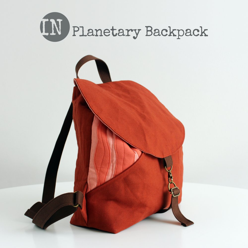 Planetary Backpack PDF Sewing Pattern - ENGLISH — In Complete Stitches