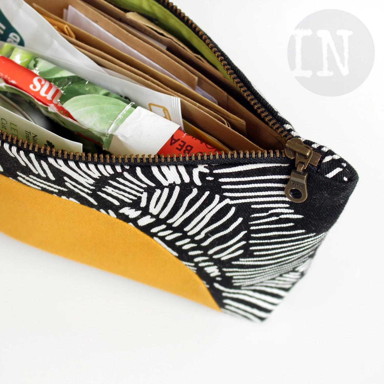Pouch Stitch Pattern SUNrise Pouch PDF Sewing Pattern — In Complete Stitches