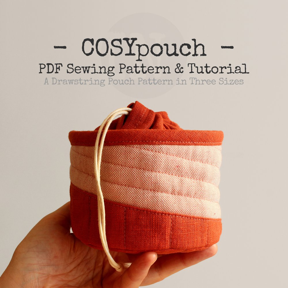 SCRUNCHIE TOTE PDF PATTERN A4/LETTER • Cool Stitches
