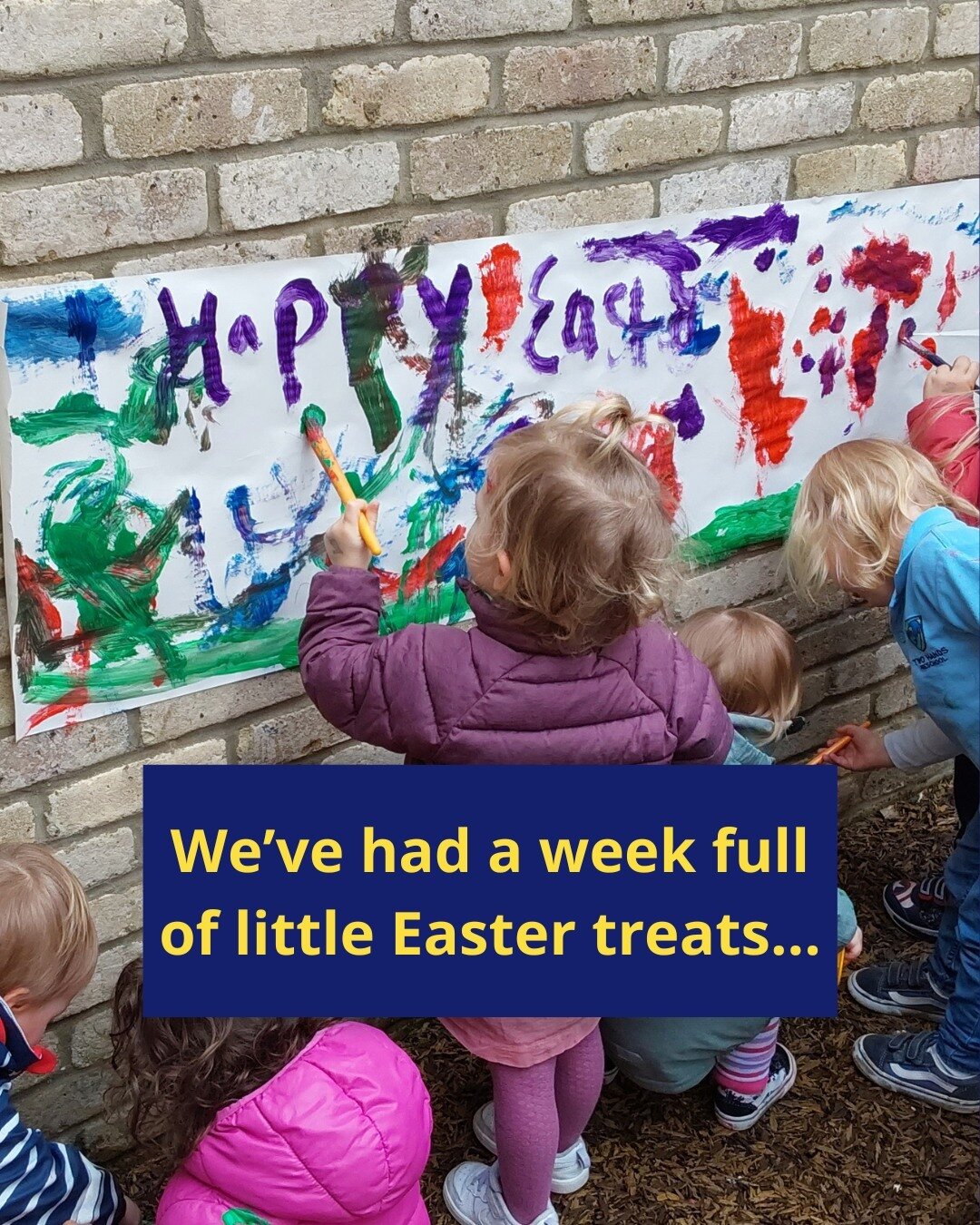 We're closed next week in the run up to the Easter weekend so it's goodbye from us until staff training day on 2nd April!

#easter #preschool #easteratpreschool #londonnursery #earlyyears