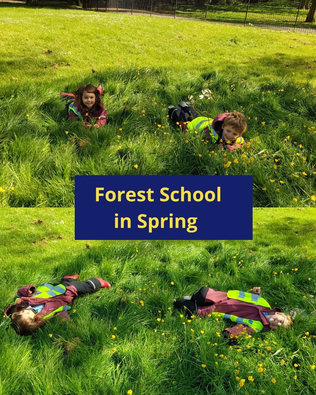 🐝 🌷 🌸 You were absolutely worth the wait! 🌸 🌷 🐝 

It was colder than expected yesterday, but Forest School was glorious.

As one of the teachers put it, the children were so engaged and so busy, the time simply flew by.
 
A teamwork exercise to