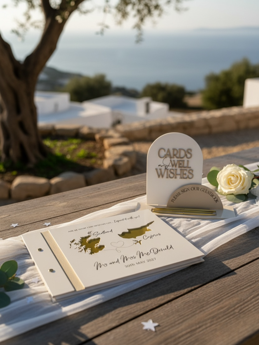 'Destination' Duo Guestbook Set with PENS