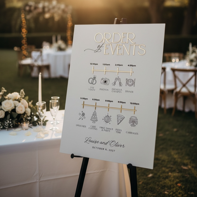 New* '3D TIMELINE' Order of the day