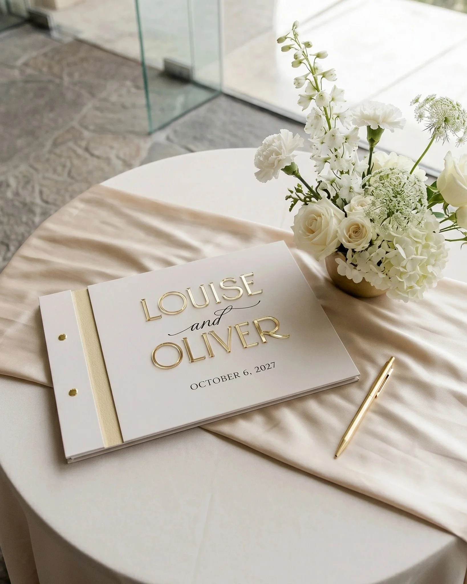 Acrylic Wedding Guestbook