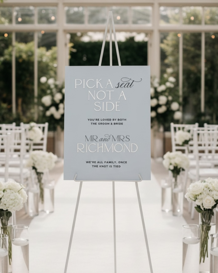 Pick a Seat, Not a Side