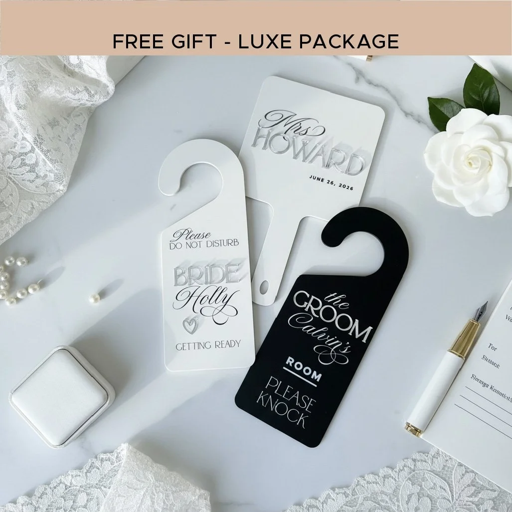 FREE GIFT - ADD TO BASKET  with a 'LUXE' package only