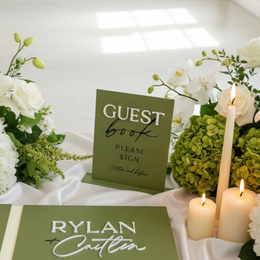 A5 Guestbook Sign