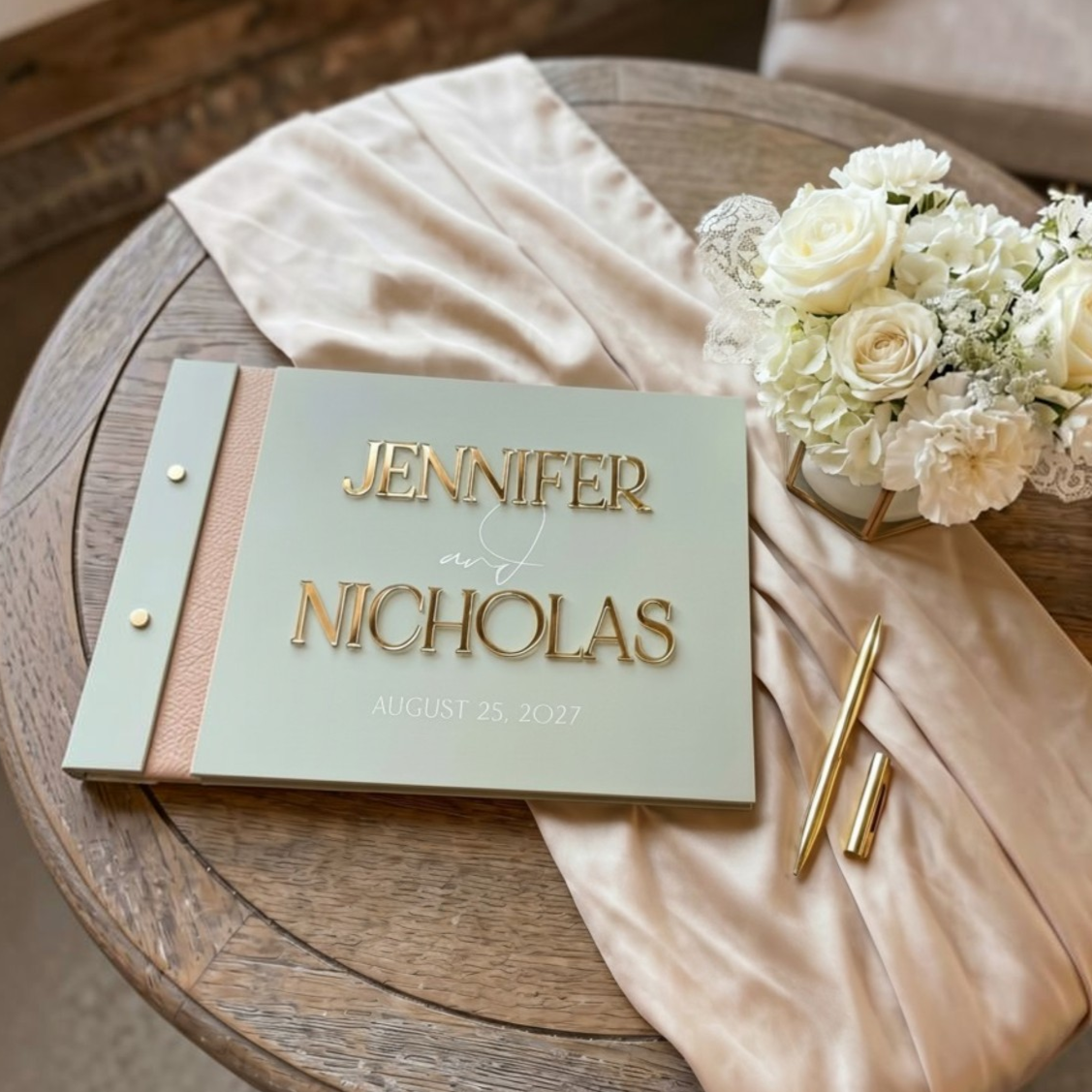 Acrylic Wedding Guestbook