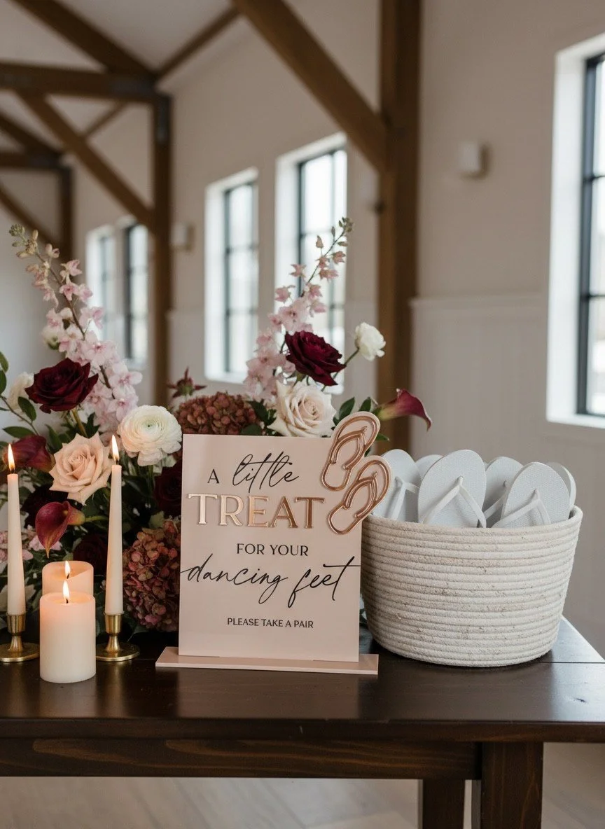 'Flip Flops' Sign A5