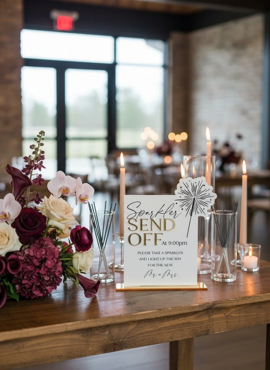 Sparkler Send Off, Let Love Sparkle, A5,