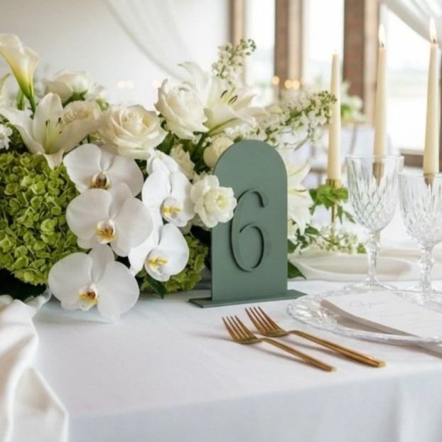 Mini 'Dome' Table Numbers