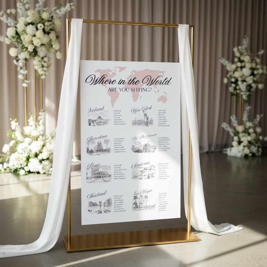 'Sketch Images'  Rectangle Seating Plan