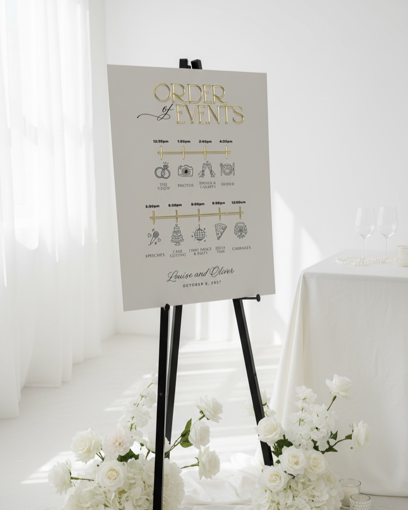 New* '3D TIMELINE' Order of the day