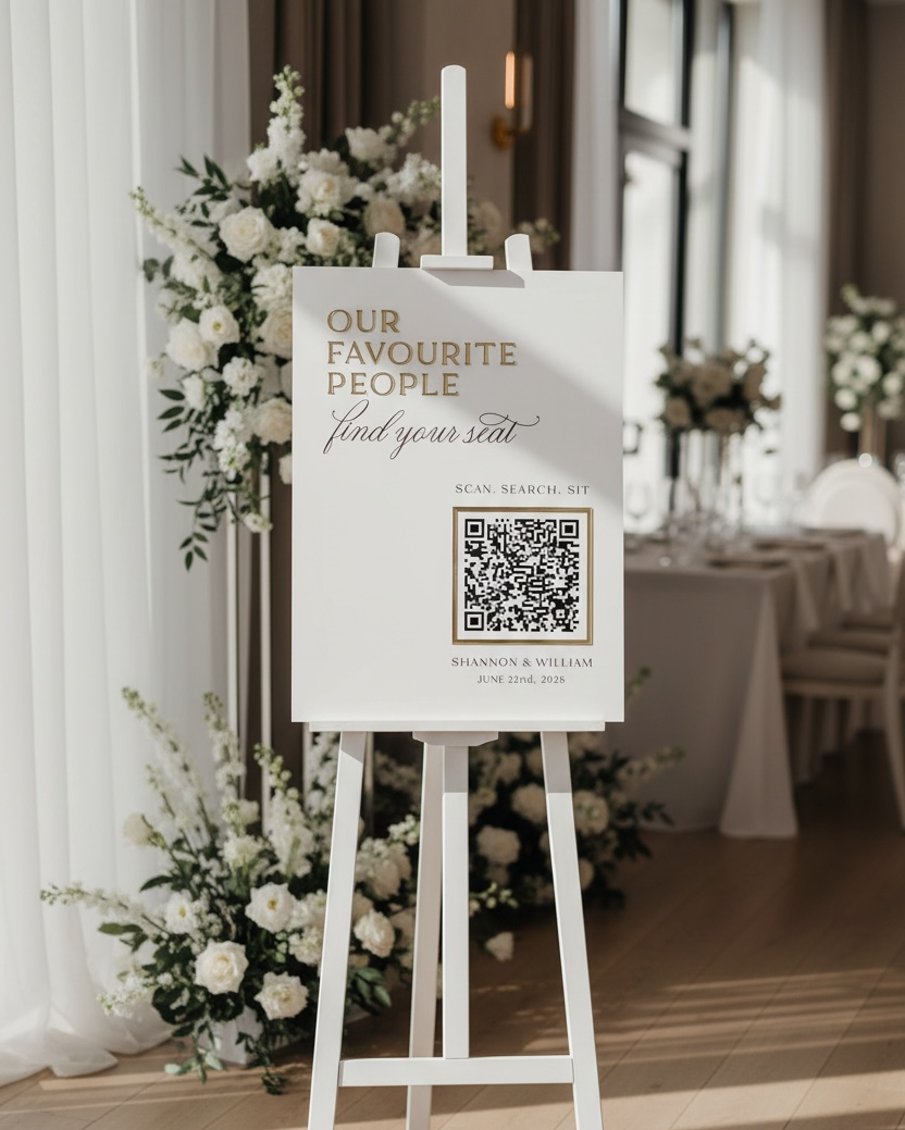 QR Rectangle Seating Plan