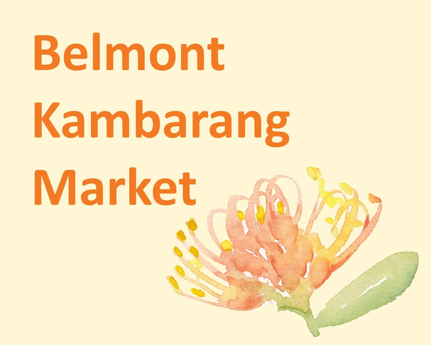 Belmont Community Markets in Kambarang