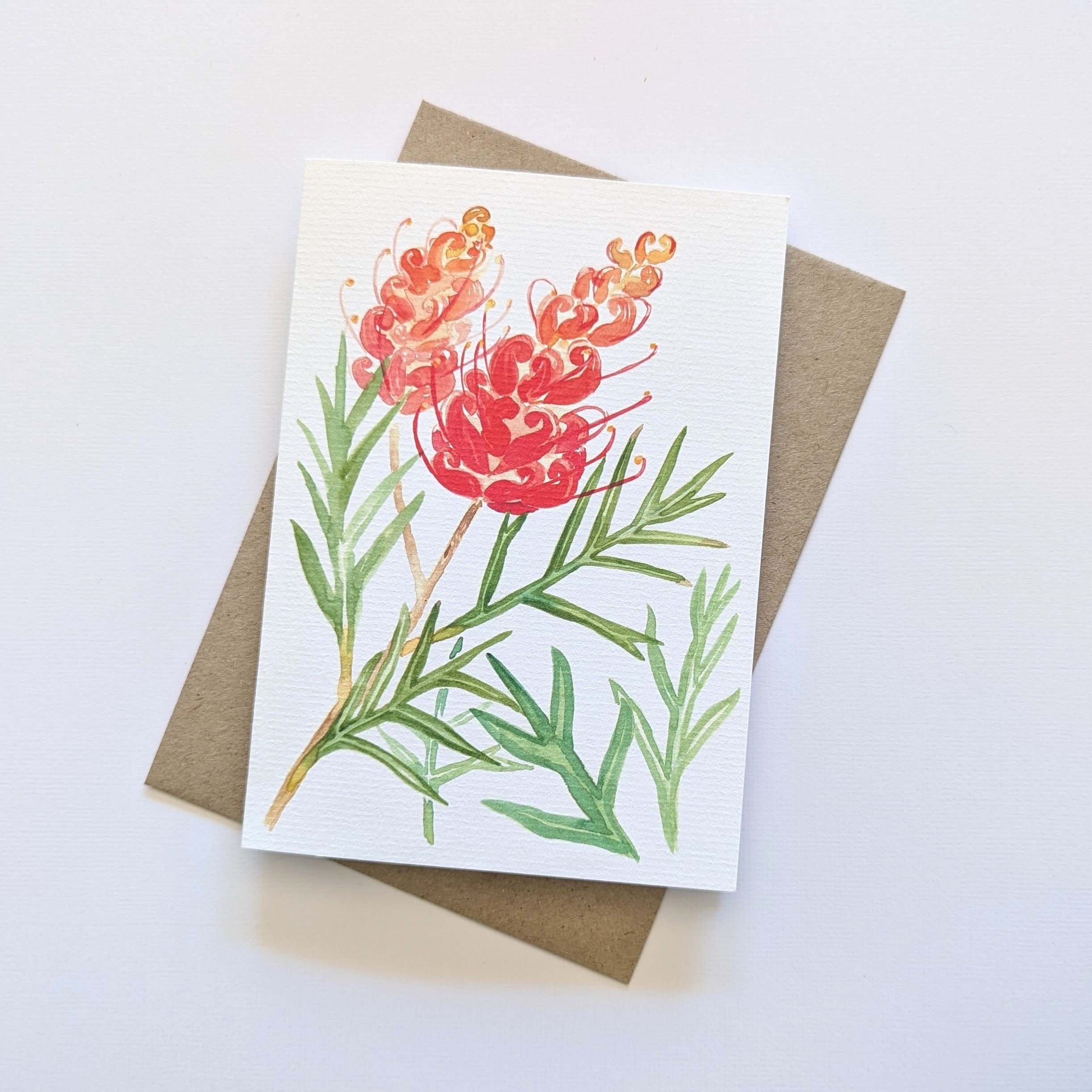 Grevillea Greeting Card