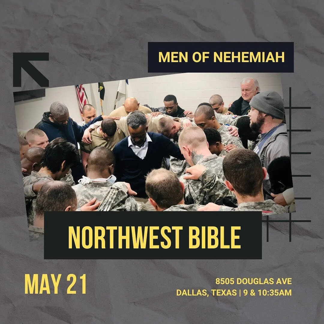 Join us tomorrow for Bread of Hope!! Following the service we will be worshipping with our friends at @northwestbible 

8505 Douglas Ave, Dallas, TX 
Bread of Hope: 8am
Northwest Bible: 9 &amp; 10:30am