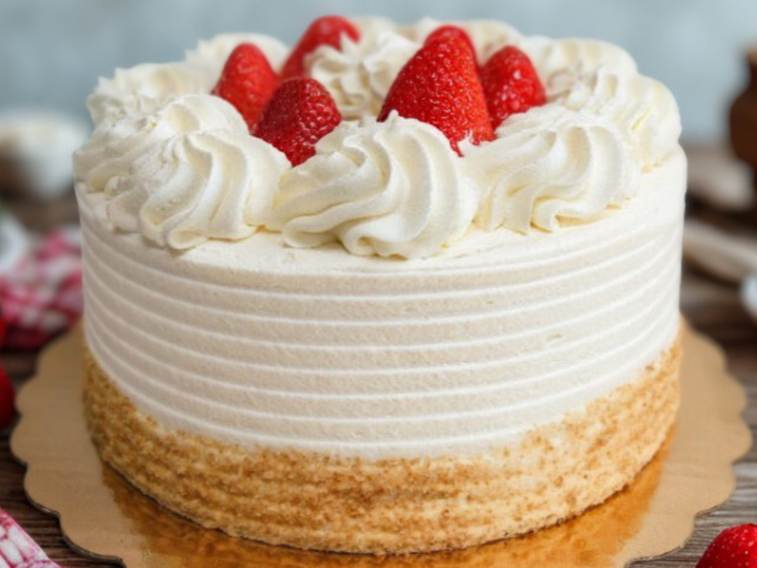 Strawberry Gateau